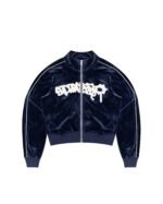 Bad Apples Girls Velour Jacket